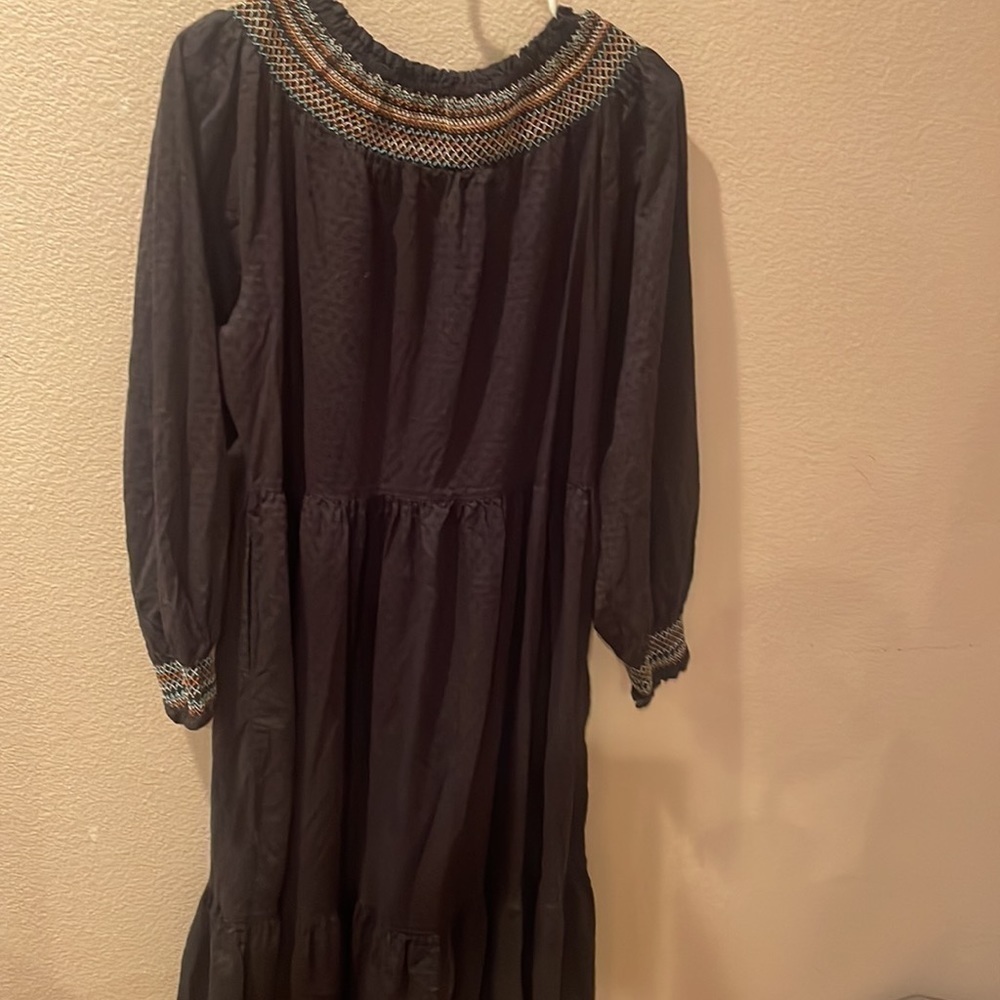 Womens Dress Size Large UNIVERSAL THREADS MAXI LONG DRESS FARMER GIRL STYLE‌‌‌ - Picture 9 of 10